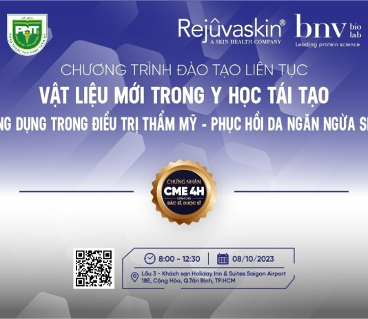 Hơn 500 bác sĩ, chuyên gia tham gia Hội thảo “Chương trình đào tạo liên tục: Vật liệu mới trong Y học tái tạo ứng dụng trong điều trị thẩm mỹ – Phục hồi da ngăn ngừa sẹo”