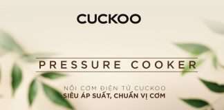 Nấu Nhanh, Nấu Ngon, Vẹn Toàn Dinh Dưỡng Với Nồi Cơm Điện Cuckoo