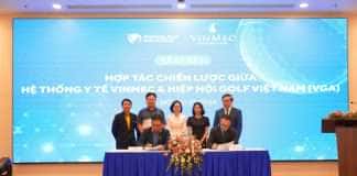 Hiệp hội Golf Việt Nam hợp tác chiến lược với Bệnh viện Đa khoa Quốc tế Vinmec
