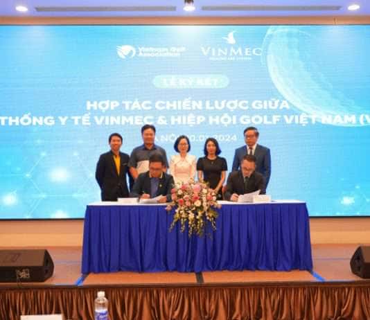 Hiệp hội Golf Việt Nam hợp tác chiến lược với Bệnh viện Đa khoa Quốc tế Vinmec