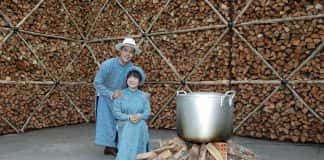 Ngọc Tiên – Sỹ Toàn mặc áo dài xuân đẹp đôi đón năm mới