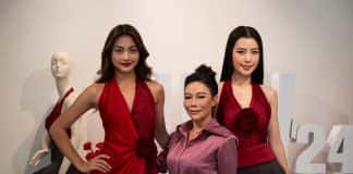 Hoa hậu Xuân Hạnh, Á hậu Hoàng Nhung tái ngộ cố vấn thời trang Lệ Thu của Miss Cosmo 2023