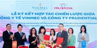 Prudential Việt Nam và Hệ thống Y tế Vinmec ký hợp tác chiến lược