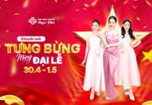 Tuần lễ vàng, nhan sắc vạn người mê – Thẩm mỹ Ngọc Phú mừng Đại lễ