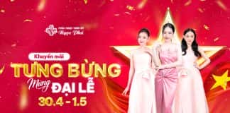 Tuần lễ vàng, nhan sắc vạn người mê – Thẩm mỹ Ngọc Phú mừng Đại lễ