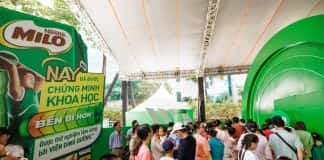 Hàng nghìn gia đình Việt trải nghiệm “Trạm sạc Sức bền 24h Khổng lồ” của Nestlé MILO