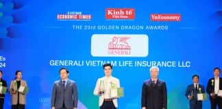 Generali Việt Nam lần thứ 5 lần thứ 5 được vinh danh tại hệ thống giải thưởng Rồng Vàng