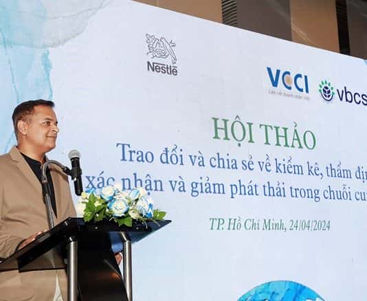 Nestlé Việt Nam và VBCSD triển khai hợp tác thúc đẩy sáng kiến giảm phát thải trong chuỗi cung ứng