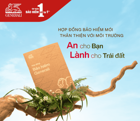 Generali Việt Nam tiên phong ra mắt bộ hợp đồng bảo hiểm phiên bản thân thiện môi trường