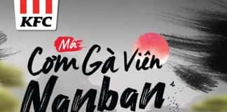 KFC ra mắt món mới: Cơm Gà Viên Xốt Nanban
