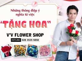 V’V Flower – Cửa hàng hoa tươi uy tín với giá cả hợp lý tại TP. HCM