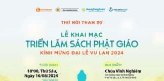 Đại lễ Vu Lan – Khai mạc triển lãm sách Phật Giáo 2024