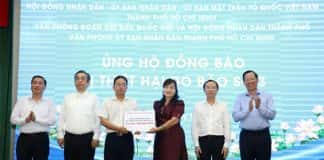 TP.HCM: Lễ phát động đợt vận động và tiếp nhận các nguồn đóng góp hỗ trợ đồng bào các tỉnh miền Bắc bị thiệt hại do bão số 3