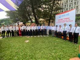 Lễ khánh thành đặt tượng Cố giáo sư Bác sĩ Phạm Biểu Tâm và cố Giáo sư Bác sĩ Trương Quang Trung