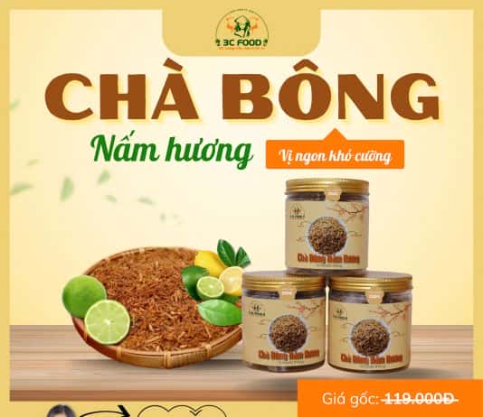 Chà Bông Nấm Hương – Sản phẩm độc đáo từ thiên nhiên cho bữa ăn Ngon & Lành
