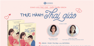 Mời giao lưu tác giả và giới thiệu sách “Thực hành thai giáo”