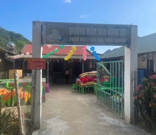 Tái thiết sau bão Yagi: 2 trường mầm non tại Tuyên Quang đã được hỗ trợ