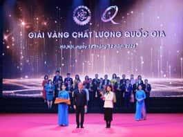 NESTLÉ VIỆT NAM VINH DỰ ĐÓN NHẬN “GIẢI VÀNG CHẤT LƯỢNG QUỐC GIA” LẦN THỨ 2