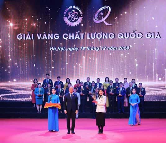 NESTLÉ VIỆT NAM VINH DỰ ĐÓN NHẬN “GIẢI VÀNG CHẤT LƯỢNG QUỐC GIA” LẦN THỨ 2