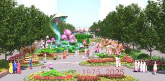 Đường hoa Nguyễn Huệ Tết Ất Tỵ: ‘Vũ điệu thống nhất’ mừng đất nước