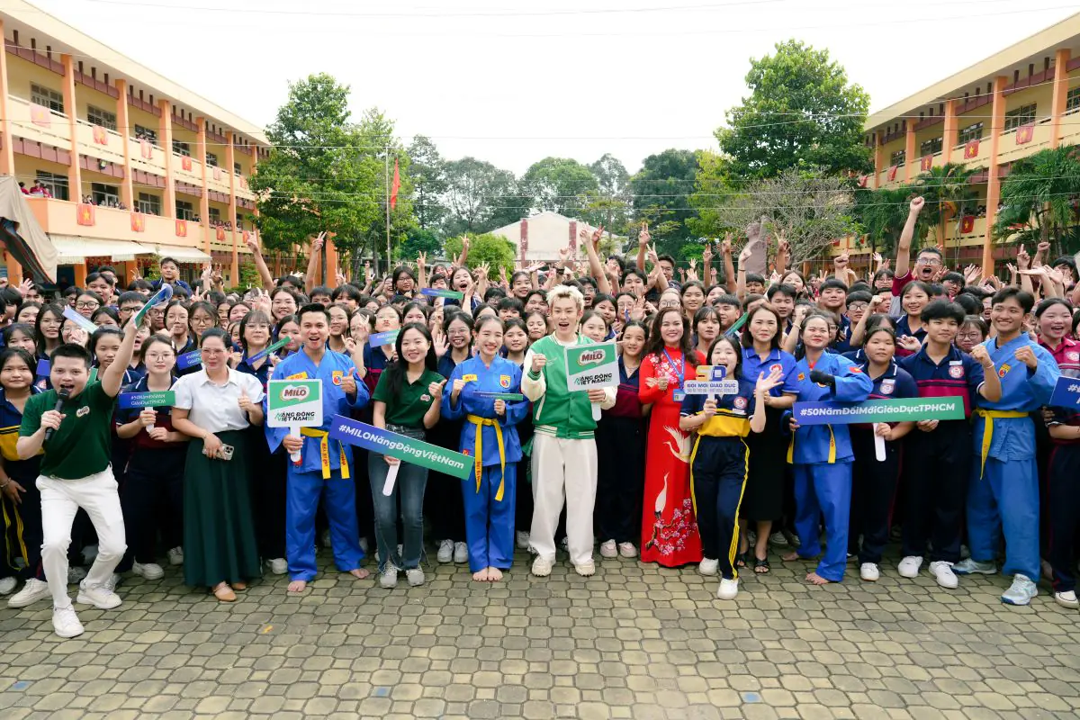 Phu nu hien dai Nestle MILO Vovinam 01