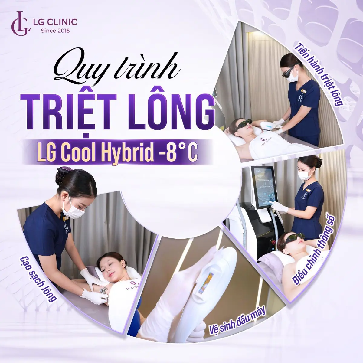 Spa triệt lông nào uy tín TP.HCM? LG Clinic được hàng ngàn khách hàng bình chọn top 1
