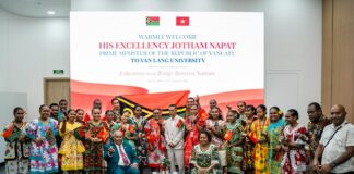 Đại học Văn Lang đón tiếp Thủ tướng Cộng hòa Vanuatu đến thăm trường