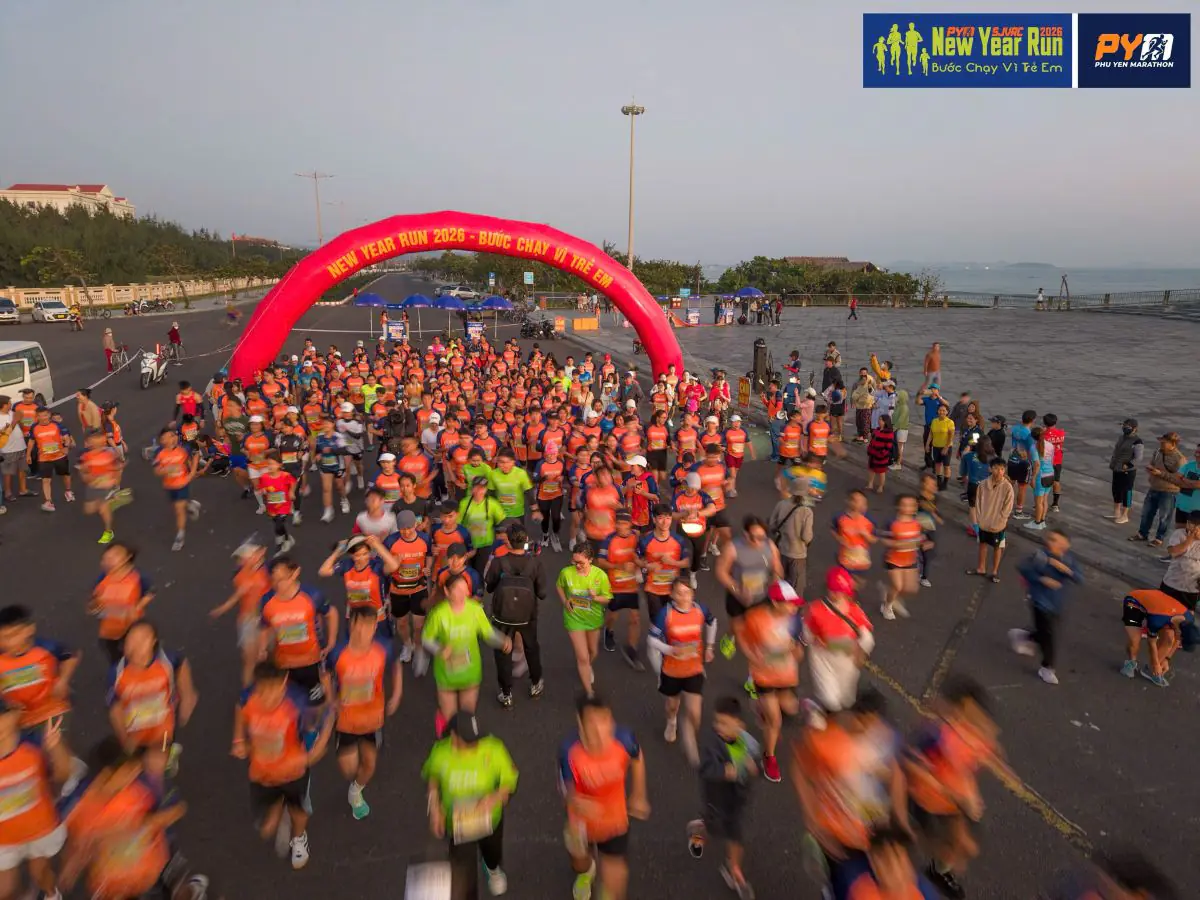 Phu nu hien dai MARATHON new year run 01