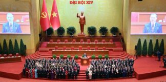 Thông báo về điện mừng Đại hội XIV của Đảng