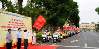 Thành phố Hồ Chí Minh diễu hành xe hoa, xe loa tuyên truyền chào mừng bầu cử đại biểu Quốc hội khóa XVI và đại biểu Hội đồng nhân dân các cấp nhiệm kỳ 2026 – 2031