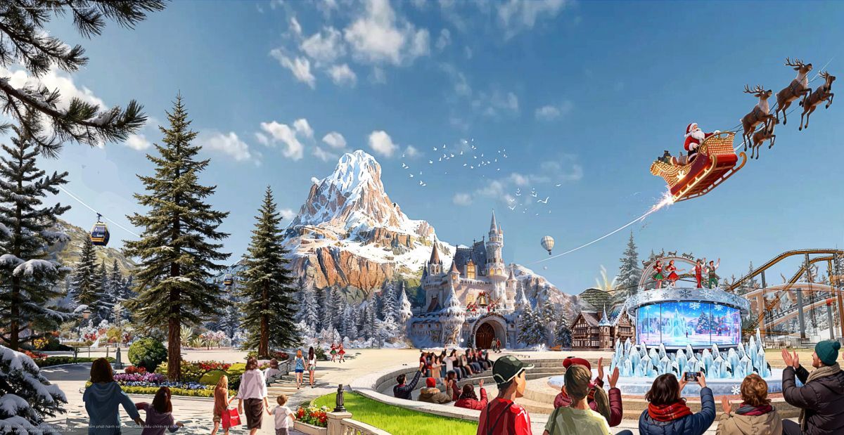 Phu nu hien dai Green Paradise Tet Fest 07