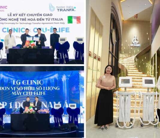 LG Clinic dẫn đầu thị trường nâng cơ trẻ hoá với số lượng máy CFU Èlife top 1 Đông Nam Á – hơn 100.000 khách hàng đã tin chọn