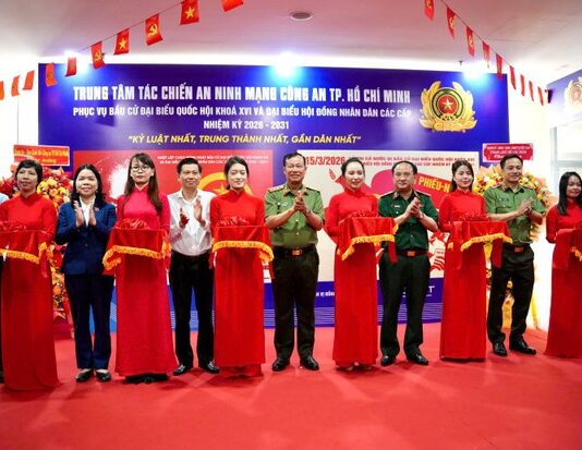 Công an TPHCM đưa vào vận hành Trung tâm Tác chiến an ninh mạng, bảo an ninh trật tự trong kỳ bầu cử