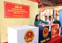 Hàng triệu cử tri TPHCM nô nức đi bầu cử sáng 15/3