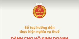 Cục Thuế phát hành “Sổ tay hướng dẫn thực hiện nghĩa vụ thuế dành cho hộ kinh doanh, cá nhân kinh doanh”