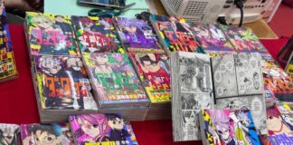 Sôi động Lễ hội Nhật Bản unbox manga Dandadan