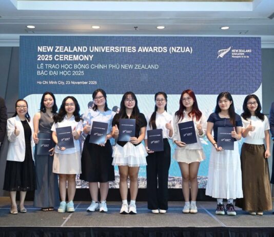HỌC BỔNG CHÍNH PHỦ NEW ZEALAND BẬC ĐẠI HỌC (NZUA) KHỞI ĐỘNG MÙA MỚI, MỞ RỘNG CÁNH CỬA DU HỌC CHO THẾ HỆ TIẾP THEO