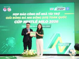 Nestlé MILO công bố tài trợ Giải Bóng đá Nhi đồng (U11) Toàn quốc Cúp Nestlé MILO 2026