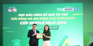 NESTLÉ MILO TIẾP TỤC ĐỒNG HÀNH CÙNG GIẢI BÓNG ĐÁ NHI ĐỒNG (U11) TOÀN QUỐC 2026: TRUYỀN CẢM HỨNG NĂNG ĐỘNG – ƯƠM MẦM TÀI NĂNG – BỨT PHÁ TƯƠNG LAI