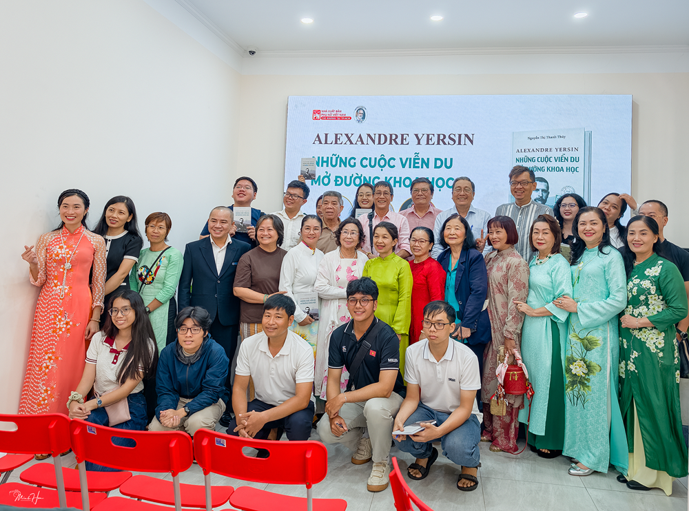 Tác giả Thanh Thúy ra mắt sách hay về cuộc đời thú vị của Alexander Yersin 6 Phunuhiendai sach Alexandre Yersin luuniem