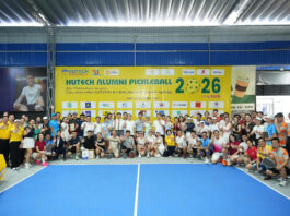 Sôi động giải đấu ‘HUTECH Alumni Pickleball 2026’