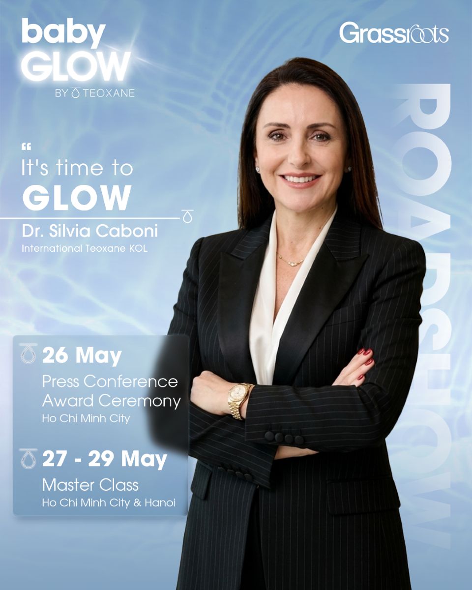 Tiến sĩ Silvia Caboni đến Việt Nam chia sẻ về kỹ thuật làm đẹp Baby Glow, xu hướng làm đẹp thế hệ mới của thế giới 1