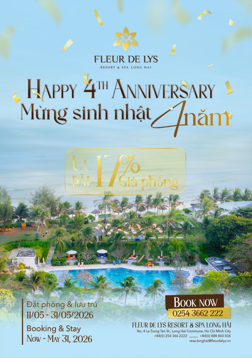 Phu nu hien dai FLEUR DE LYS RESORT SPA LONG HAI