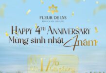 TRI ÂN TỪ TRÁI TIM – MỪNG FLEUR DE LYS RESORT & SPA LONG HẢI TRÒN 4 TUỔI