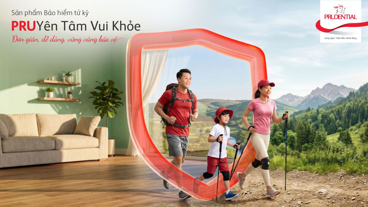 Prudential Việt Nam tiếp tục mở rộng hành trình “Yên tâm vui khỏe” với giải pháp bảo vệ nền tảng cho các gia đình Việt 1 Phu nu hien dai Prudential Term life 01