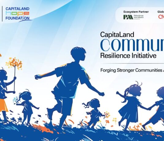 CapitaLand khởi động “Sáng kiến vì cộng đồng vững mạnh” mùa hai với ngân sách tài trợ lên đến 4 triệu đô la Singapore, nhằm hỗ trợ trẻ em và thanh thiếu niên có hoàn cảnh khó khăn trên khắp châu Á