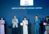 NESTLÉ VIỆT NAM ĐƯỢC VINH DANH TẠI GIẢI THƯỞNG RỒNG VÀNG LẦN THỨ 25 VỀ PHÁT TRIỂN CHUỖI GIÁ TRỊ NÔNG NGHIỆP BỀN VỮNG