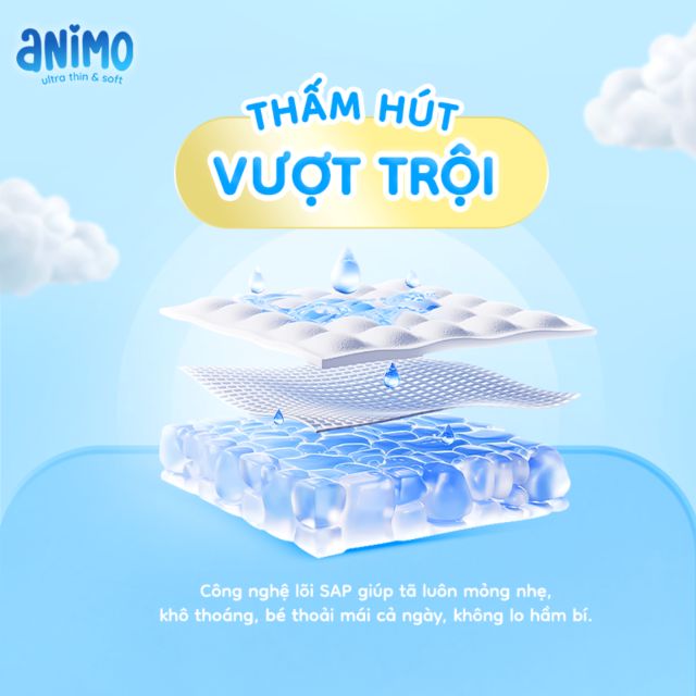 Hội mẹ bỉm đang rầm rộ chia sẻ loại tã này: Mỏng 2mm nhưng thấm hút suốt cả đêm 2 Phu nu hien dai ta Animo 02