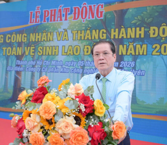 Tập đoàn Công nghiệp Cao su Việt Nam tổ chức Lễ phát động ‘Tháng Công nhân năm 2026’
