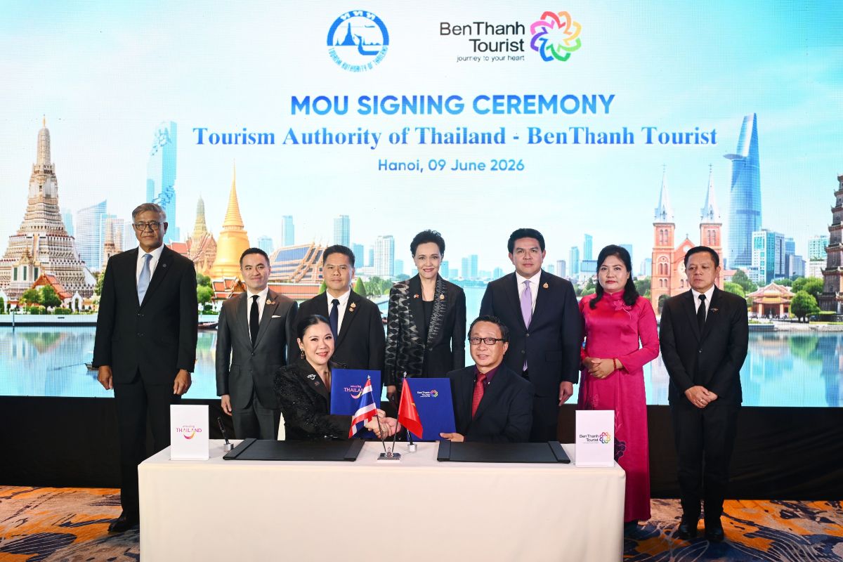 BENTHANH TOURIST KÝ KẾT HỢP TÁC DU LỊCH CÙNG TCDL THÁI LAN 1 Phu nu hien dai BenThanh Tourist 01